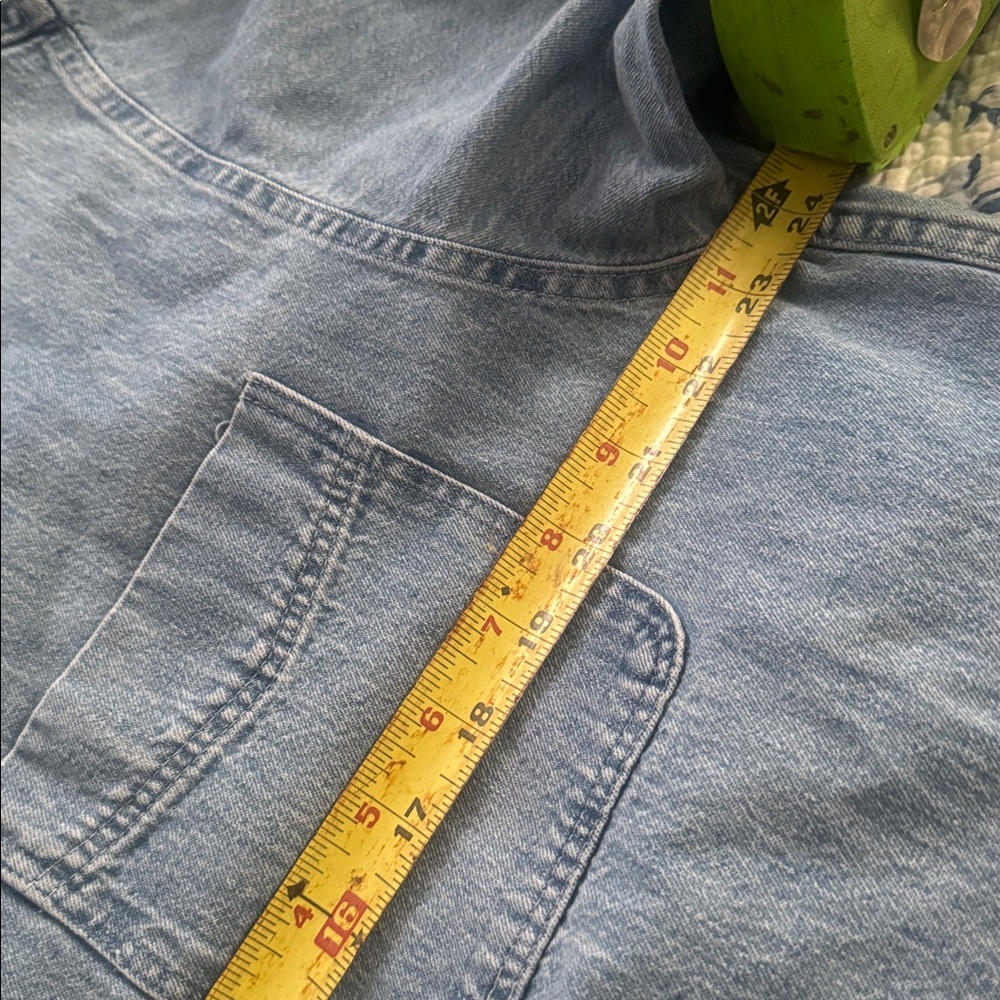 GAP Women's Vintage 100% Cotton Denim Jean Shirt Jacket - Picture 8 of 9